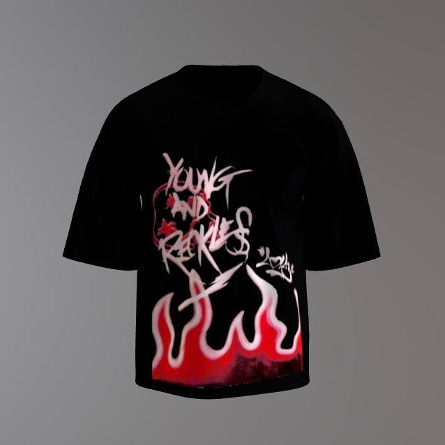 Boxy Cropped Heavyweight short Sleeve Tee